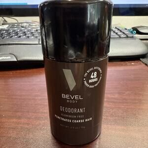BEVEL Men's Deodorant Aluminum Free No Streaks 48+ Hour Protection 2.5oz Coarse
